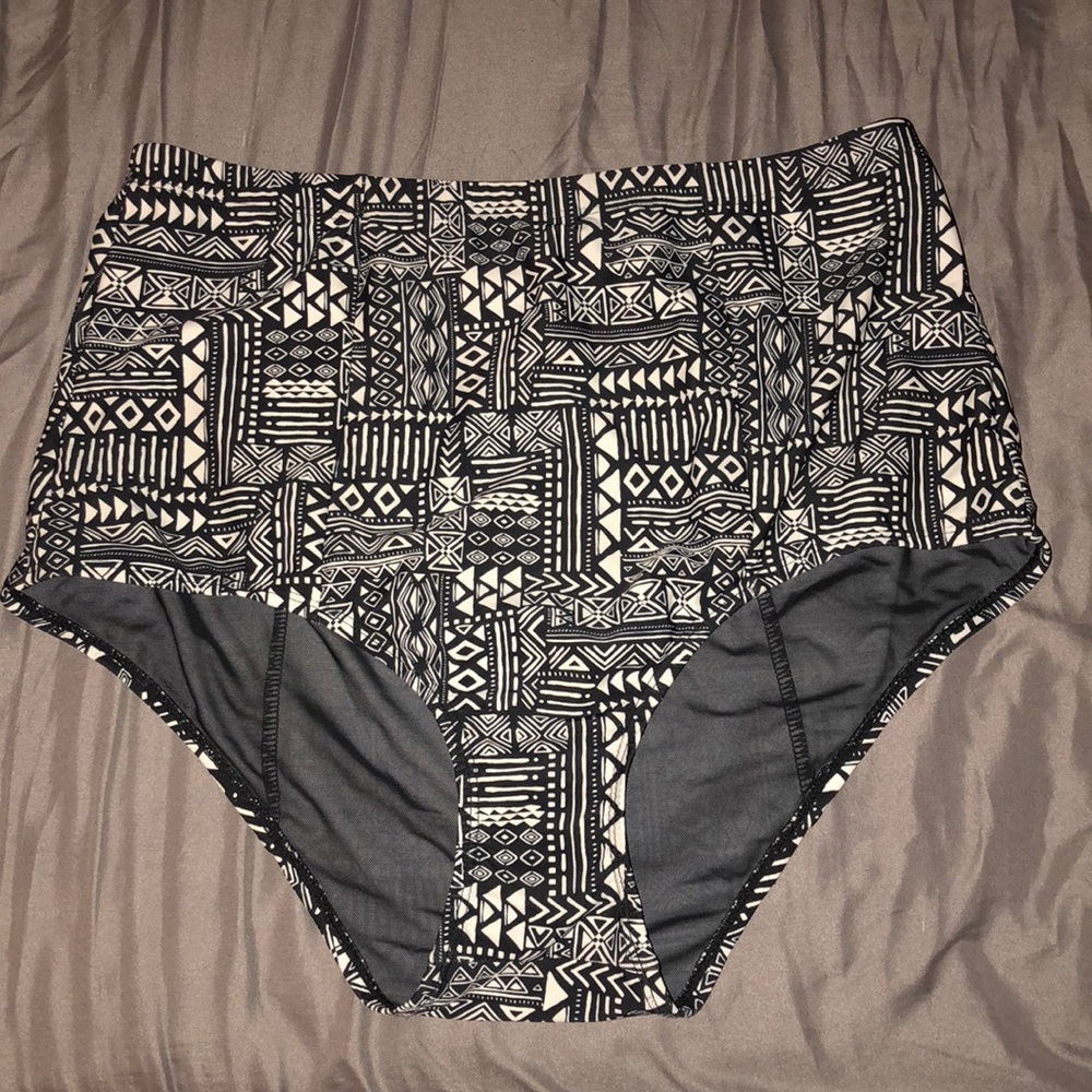 Torrid High Waisted Swim Bottoms